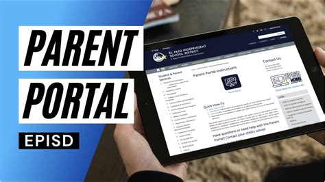 How To Access The Parent Portal .